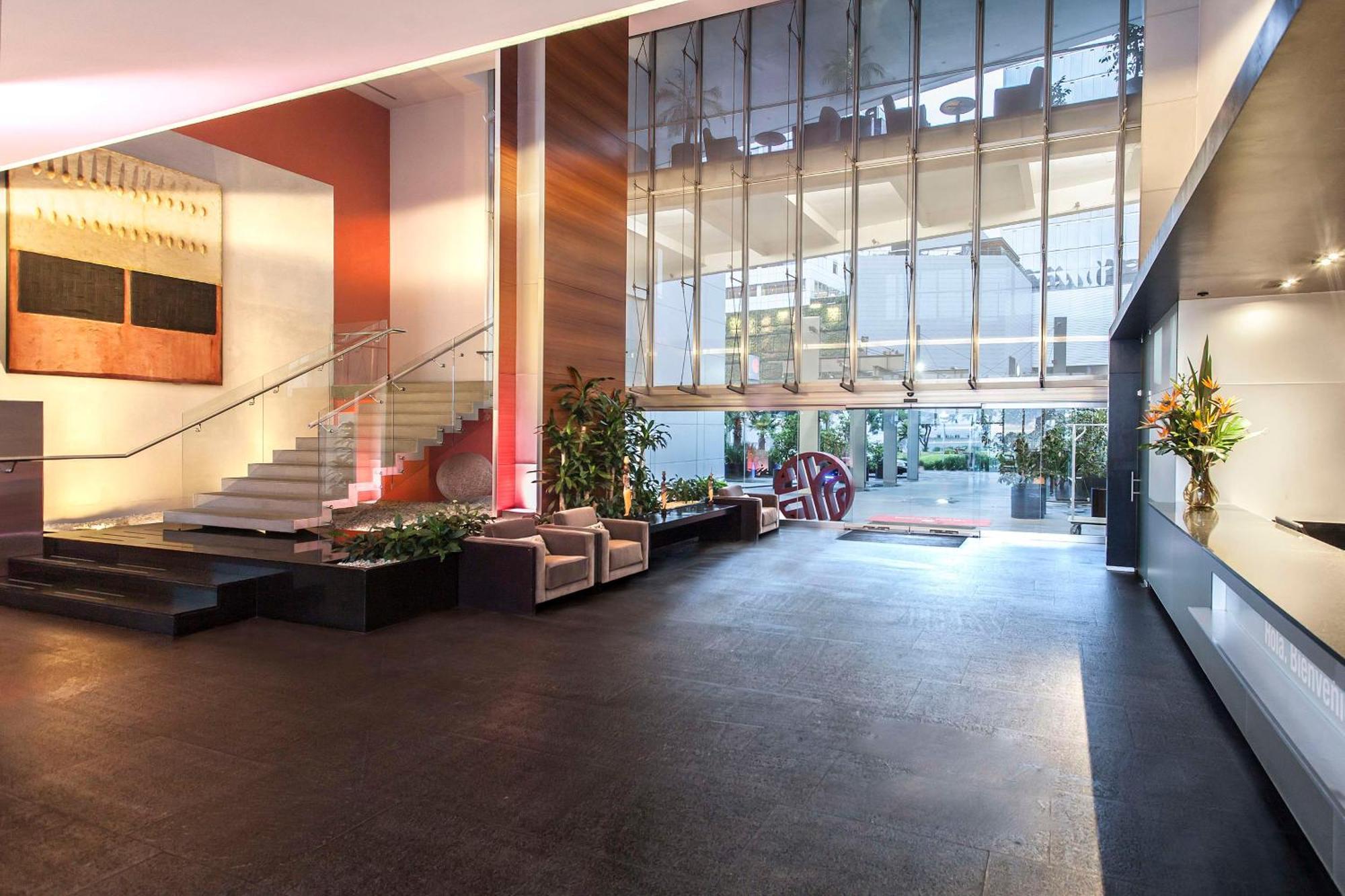 NH Collection Mexico City Santa Fe Exterior foto The lobby of the hotel